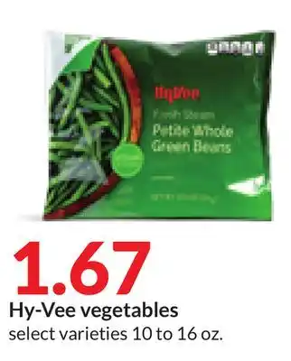 Hy-Vee Hy-vee vegetables offer