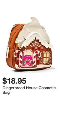 Bath & Body Works Gingerbread house cosmetic bag offer