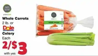 Family Fare Whole Carrots offer