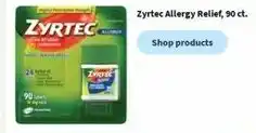 Walgreens Zyrtec Allergy Relief, 90 ct. offer