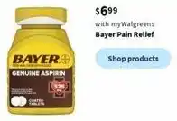 Walgreens Bayer Pain Relief offer