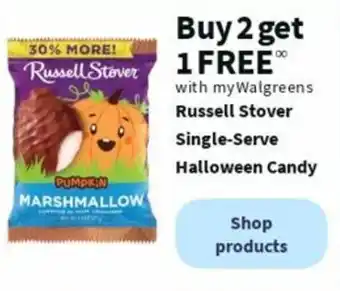 Walgreens Russell Stover Single-Serve Halloween Candy offer