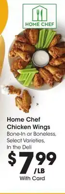 Ralphs Home chef chicken wings offer