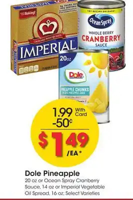 Ralphs Dole pineapple offer