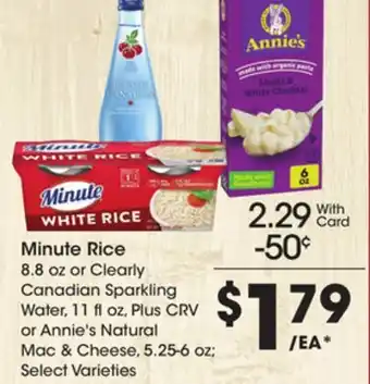 Ralphs Minute rice offer