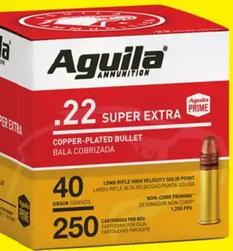 Big 5 Aguila 22 long rifle hv sp 250 rounds offer
