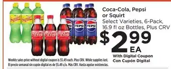 Food 4 Less Coca-cola, pepsi or squirt offer