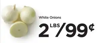Food 4 Less White onions offer