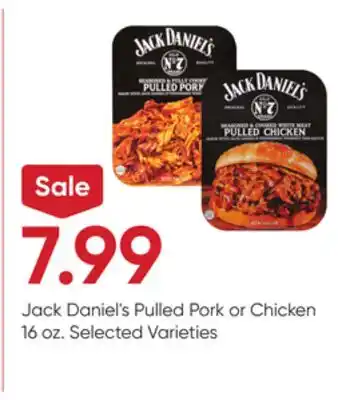 Stater Bros Jack daniel's pulled pork or chicken offer