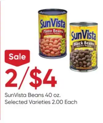 Stater Bros Sunvista beans offer