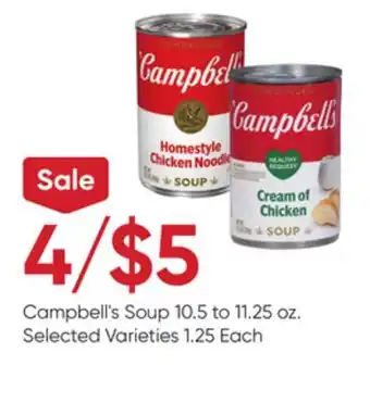 Stater Bros Campbell's soup offer