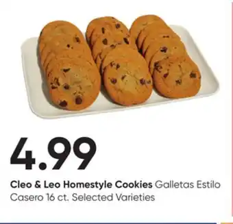 Stater Bros Cleo & leo homestyle cookies offer