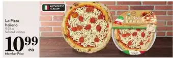 Pavilions La pizza italiana offer