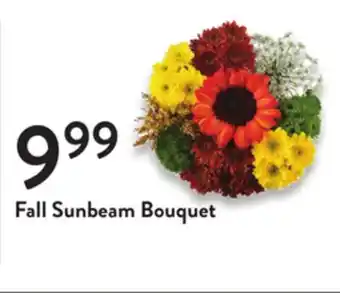 Fresh Thyme Fall sunbeam bouquet offer