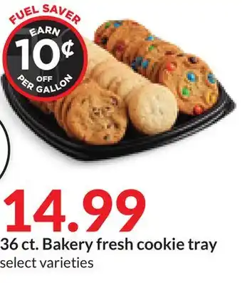 Hy-Vee 36 ct. bakery fresh cookie tray offer