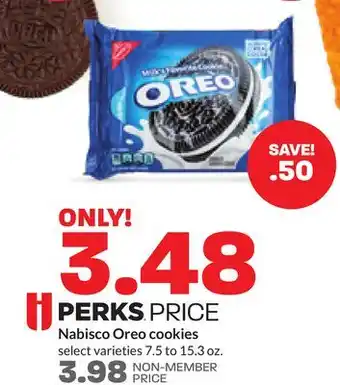 Hy-Vee Nabisco oreo cookies offer