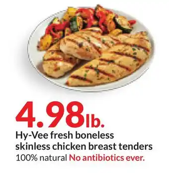 Hy-Vee Hy-vee fresh boneless skinless chicken breast tenders offer