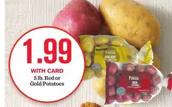 Mariano's Red or gold potatoes offer
