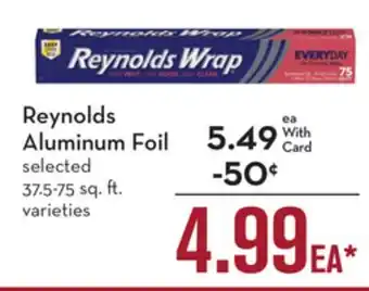 Mariano's Reynolds aluminum foil offer