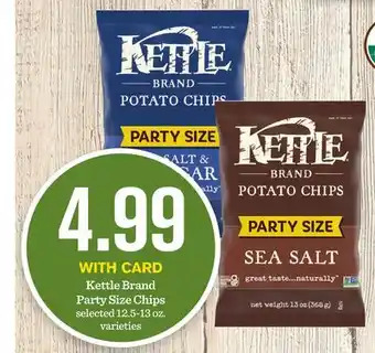 Mariano's Kettle brand party size chips offer