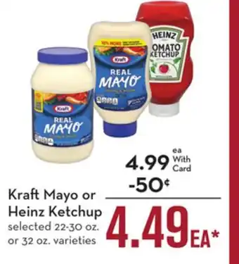 Mariano's Kraft mayo or heinz ketchup offer