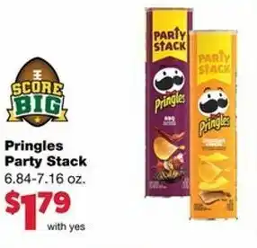 Family Fare Pringles Party Stack offer