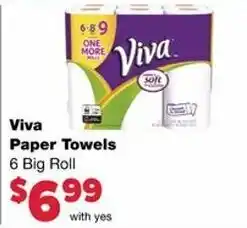 Family Fare Viva Paper Towels offer