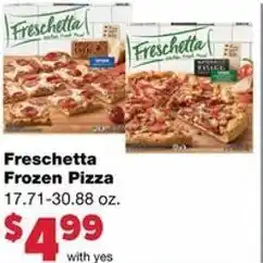 Family Fare Freschetta Frozen Pizza offer