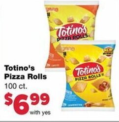 Family Fare Totino's Pizza Rolls offer