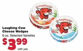 Family Fare Laughing Cow Cheese Wedges 6 oz offer