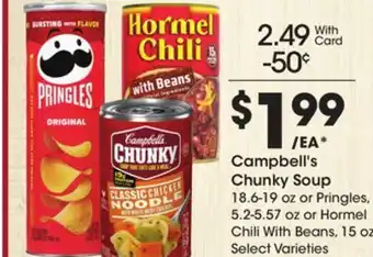 Ralphs Campbell's chunky soup offer