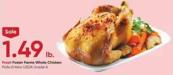 Stater Bros Fresh Foster Farms Whole Chicken offer