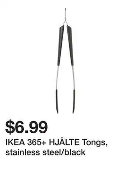 Ikea Ikea 365+ hjälte tongs, stainless steel/black offer