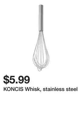 Ikea Koncis whisk, stainless steel offer