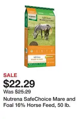 Tractor Supply Company Nutrena safechoice mare and foal 16% horse feed, 50 lb offer
