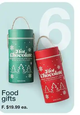 JC Penney Food gifts offer