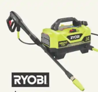 The Home Depot Ryobi 1800 psi electric pressure washer offer