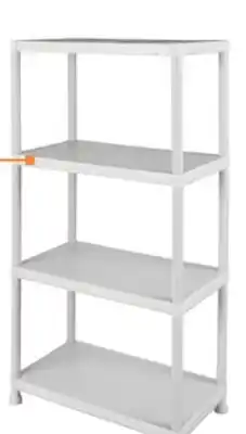 The Home Depot Hdx 4-tier storage shelf offer