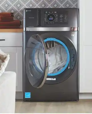 The Home Depot Ge carbon graphite finish smart 2-in-1 washer/dryer offer