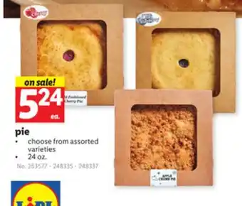 Lidl Pie offer