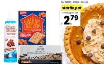 Lidl Pumpkin pie offer
