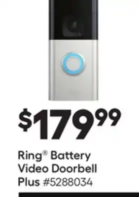 Lowe's Battery video doorbell plus offer