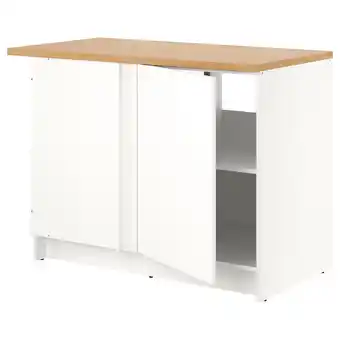 Ikea Knoxhult base corner cabinet, white, 44x24x36 offer