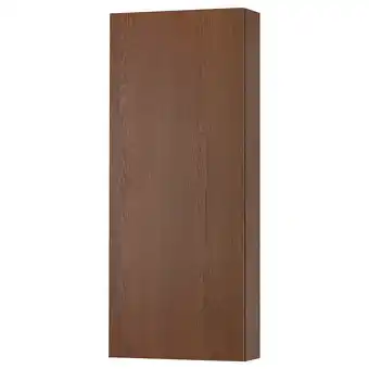 Ikea Godmorgon wall cabinet with 1 door, brown stained ash effect, 15 3/4x5 1/2x37 3/4 offer