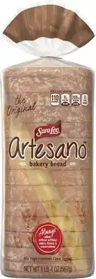 Kroger Sara lee artesano bread offer
