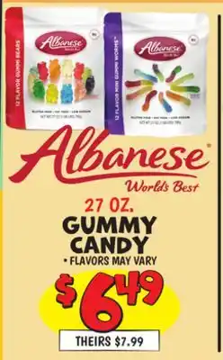 Ollie's Gummy candy offer