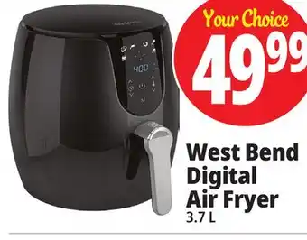 Ocean State Job Lot Westbend air fryer with digital controls, 3.7 qt offer