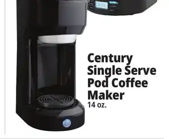 Ocean State Job Lot Century single serve pod coffee maker offer