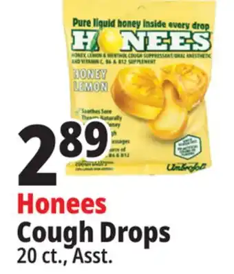 Ocean State Job Lot Honees cough drops offer