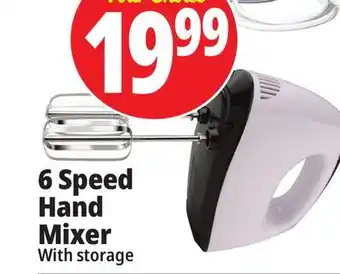 Ocean State Job Lot 6 speed hand mixer offer